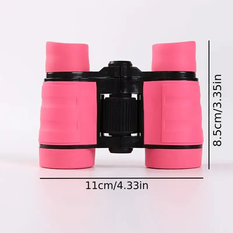 Kids Wildlife Binoculars 8x Magnification with Adjustable Focus and Shock-Resistant  Body