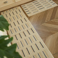 Non-Slip Runner Mat with Textured Surface and Anti-Slip Backing for Hallways