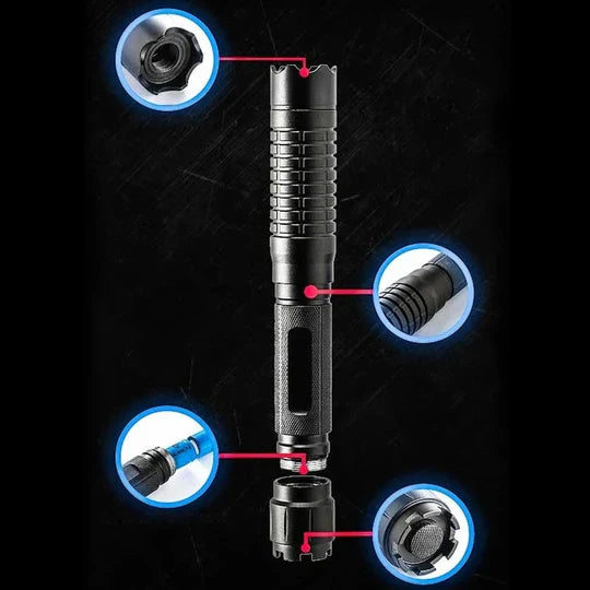 Laser Pointer Emergency Locator for Outdoor Use