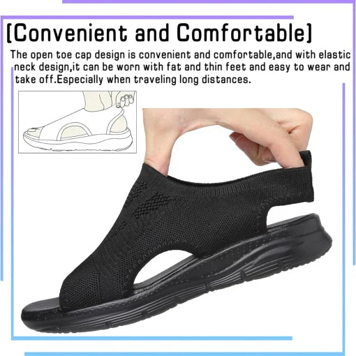 Orthopedic Sport Sandals for Pain Relief Women
