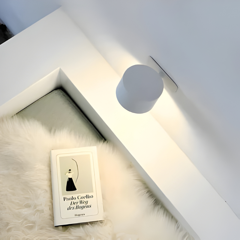 Magnetic Rechargeable Wall Light with 360 Degrees Rotation and Touch Controls, USB-C Charging