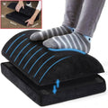 Memory Foam Foot Rest with Adjustable Height and Machine Washable Cover
