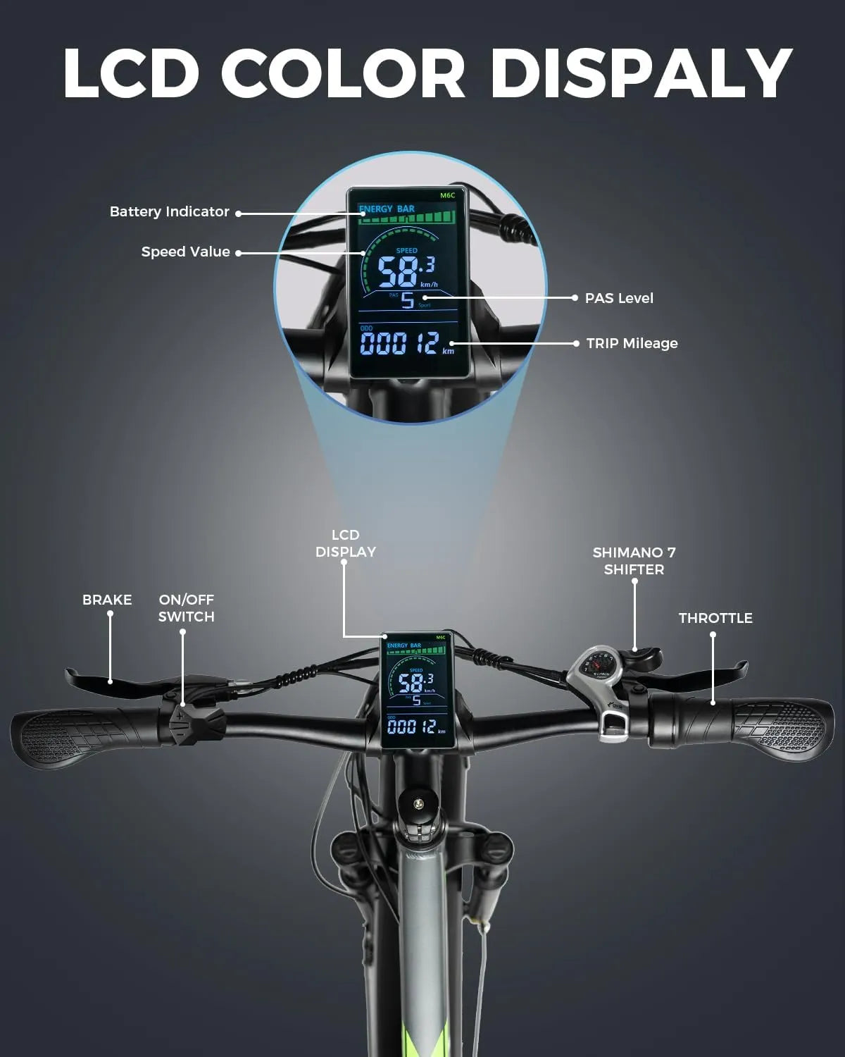 ✨Mukkpet Suburban 750W Electric Bike for Adults