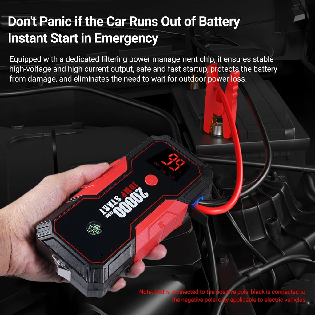 Lepmerk DN13 Auto Portable Bank, 600A Peak Current, Multi Function