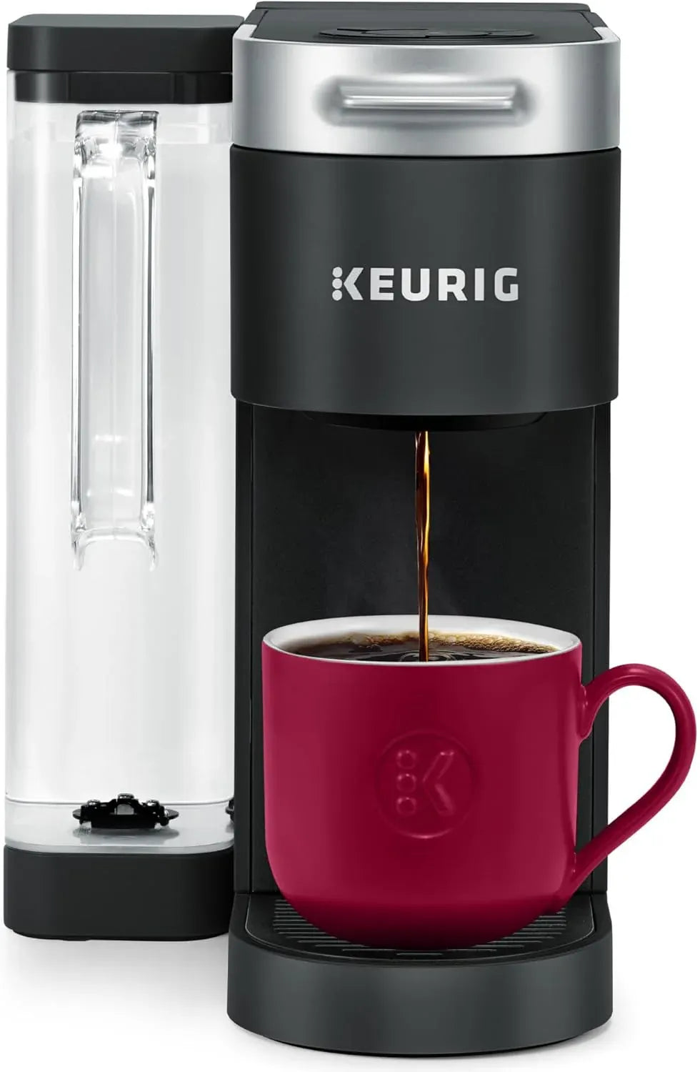 Keurig K-Supreme Single Serve K-Cup Pod Coffee Maker, MultiStream Technology, 4 Brew Sizes, 66oz Dual-Position Removable Reservoir, Gray