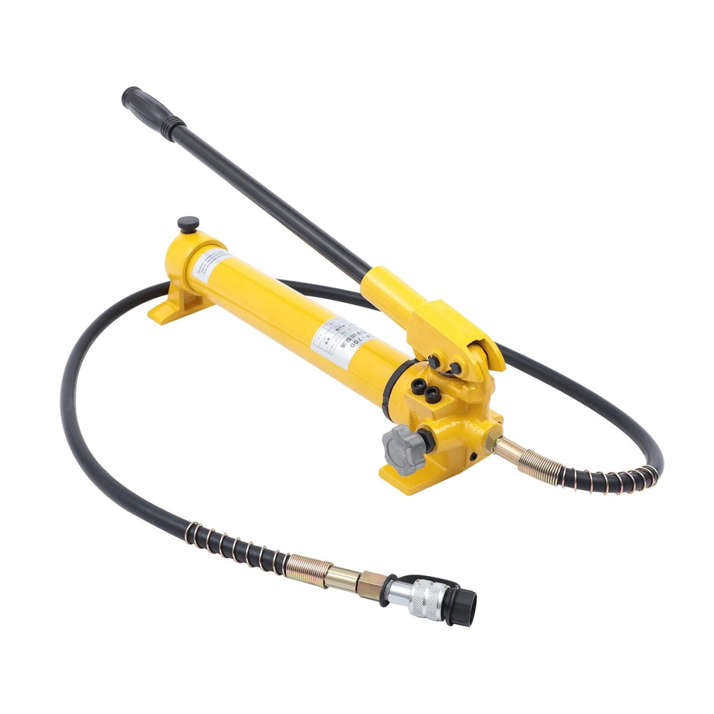 RSC-3050 Hydraulic Cylinder Jack 30 Ton 50mm-1.9 Stroke+CP-700 Hand Pump 30 Ton Hydraulic Ram Jack & Hand Pump Stoke Mini Protable Hydraulic Cylinder 30 Ton Hollow Ram Hydraulic Cylinder Jack