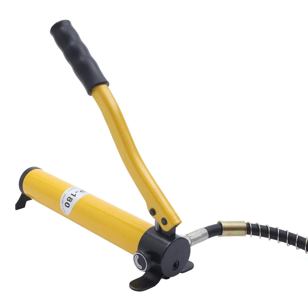 Multi Section 20Ton Hydraulic Service Jack Low Profile Pump w/CP-180 Manual Pump 20 ton Low Profile manual Hydraulic Ram Mini Jack Porta Power Kit 12mm Stroke CP-180 Hydraulic Manual Pump