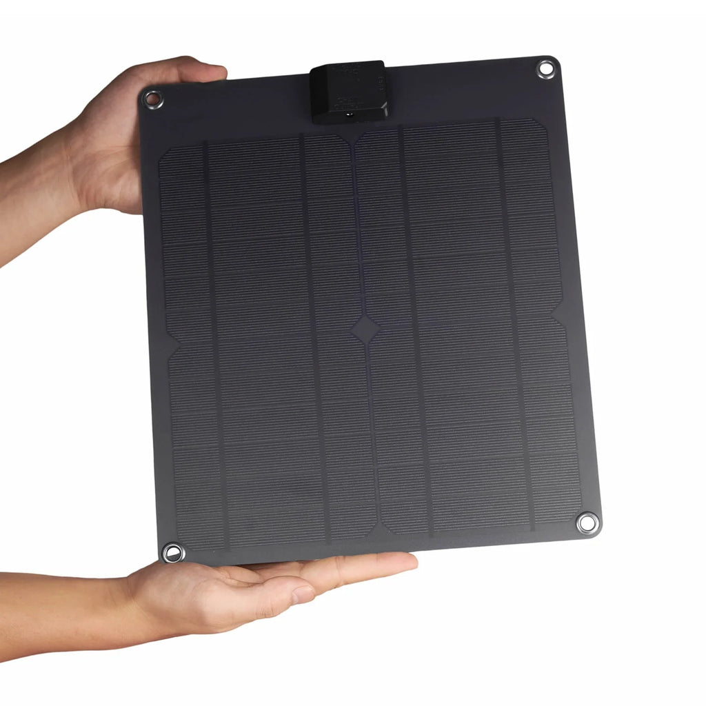 Nebublu 15W*4 5V/12V Solar Panel Car Battery with USB Chain Output Ports Portable Waterproof Trickle Battery & Maintainer for Car Boat Automotive RV Phones, Laptop Camera, 5V Devic