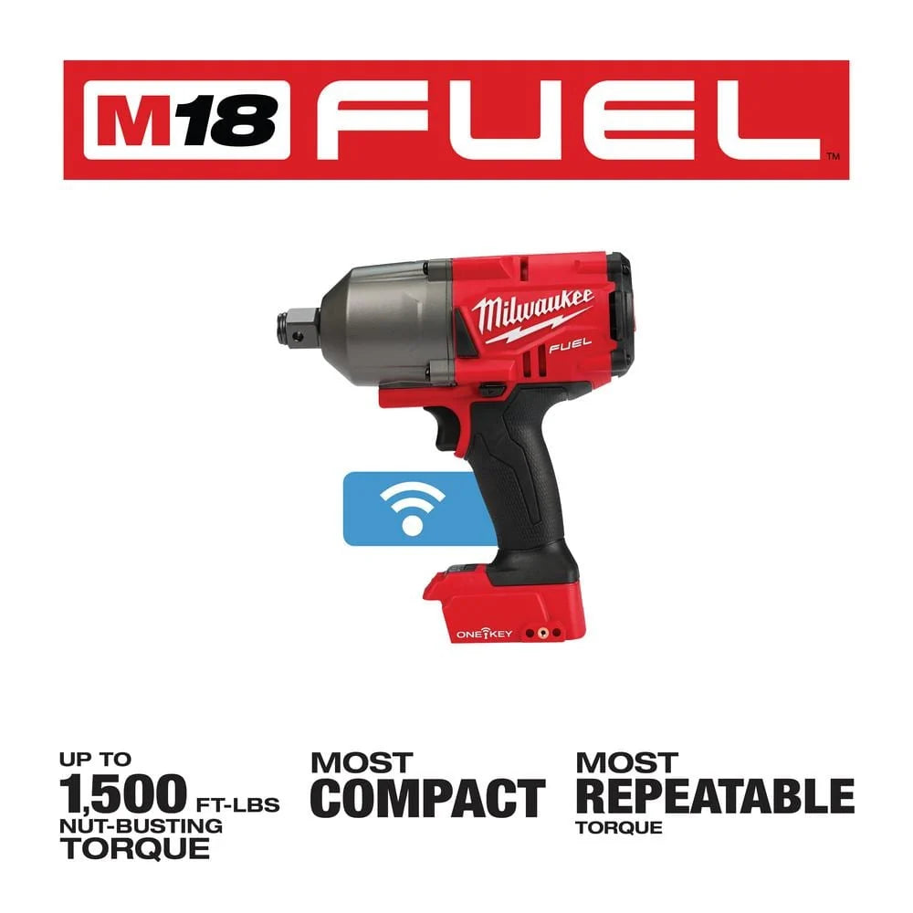 M18 FUEL ONE-KEY 18V Lithium-Ion Brushless Cordless 3/4 in. Impact Wrench with Friction Ring (Tool-Only) 2864-20