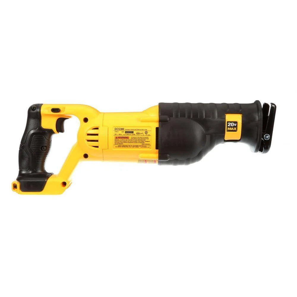 DEWALT 20-Volt MAX Cordless Reciprocating Saw with (2) 20-Volt Batteries 5.0Ah and Charger💝 Last Day For Clearance