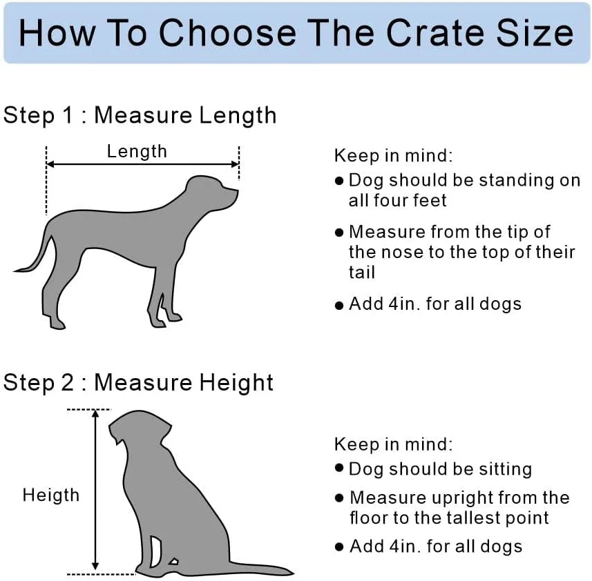 Unipaws Corner Dog Crate Furniture, Wooden Dog Kennel for Dogs Puppy, Pet Crate for Limited Room, Medium, Weathered Gray