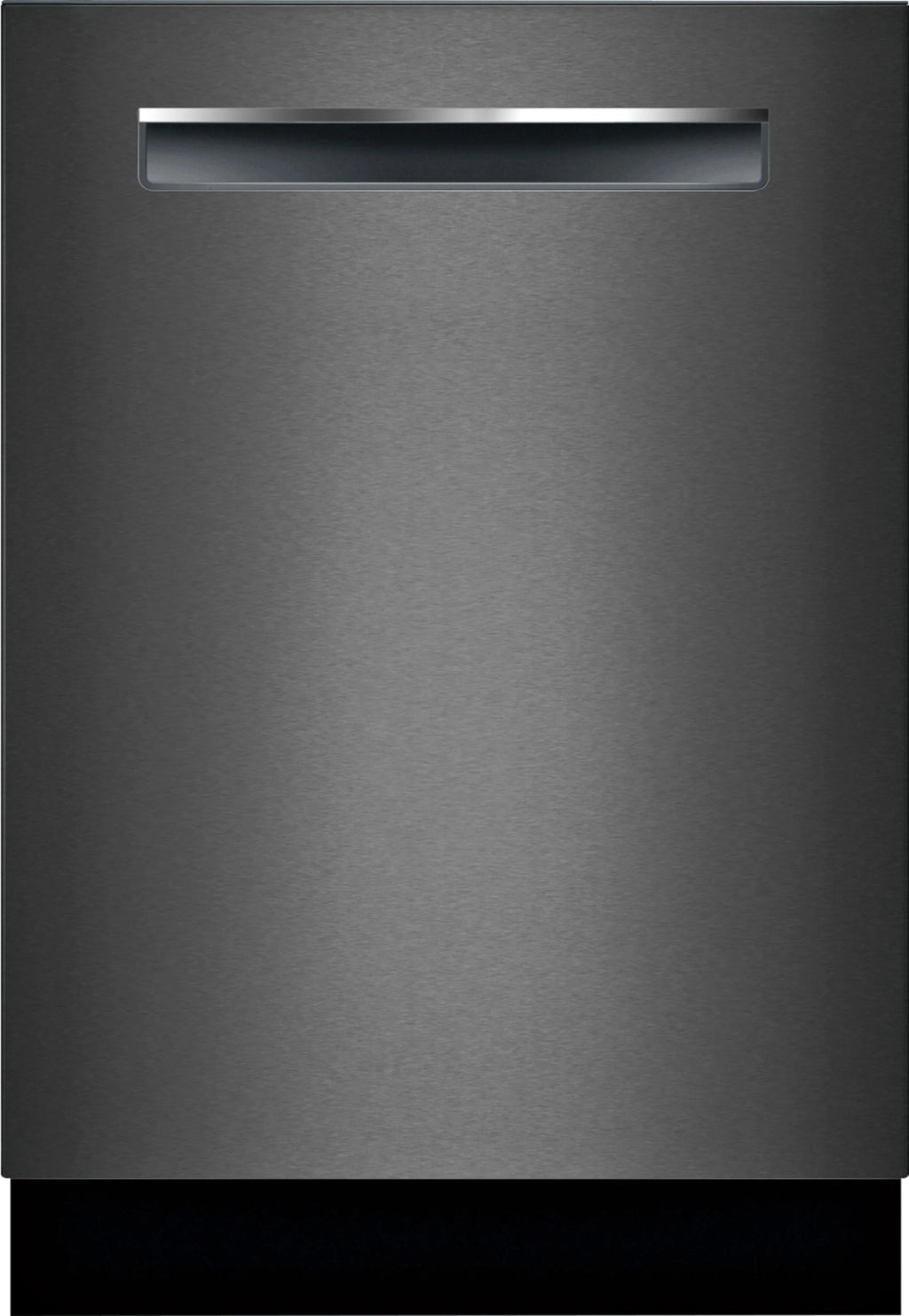 Bosch - 800 Series 24 Top Control Built-In Dishwasher with CrystalDry, Stainless Steel Tub, 3rd Rack, 42 dBa - Black stainless steel