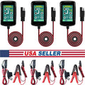 3 pack 6V 12V battery charger maintainer trickle for Harley Davidson motorcycles