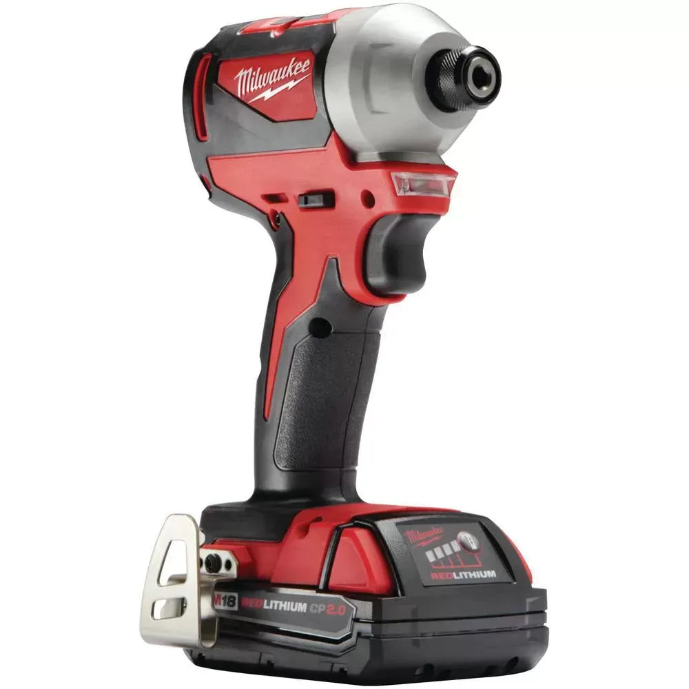 Milwaukee Pre-Sale 2850-21P M18 18V Brushless Cordless 1/4 Inch Hex Impact Driver Kit