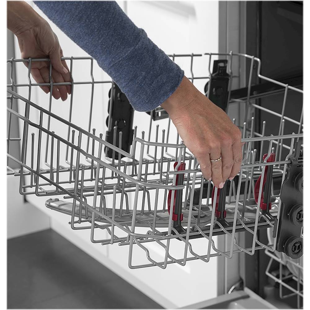 GE - 24 Top Control Tall Tub Built-In Dishwasher - Stainless steel