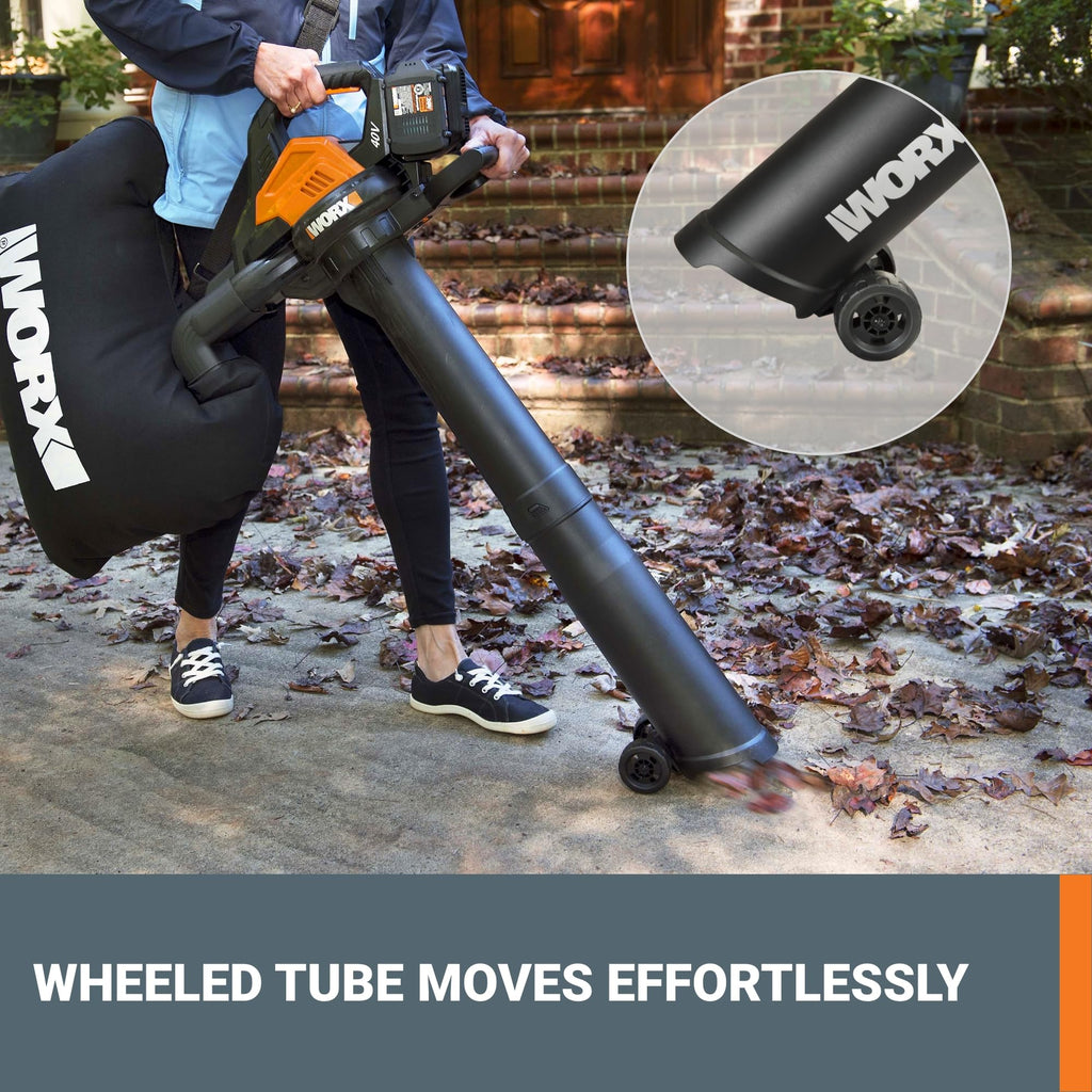 WORX WG583 Cordless Blower Mulcher
