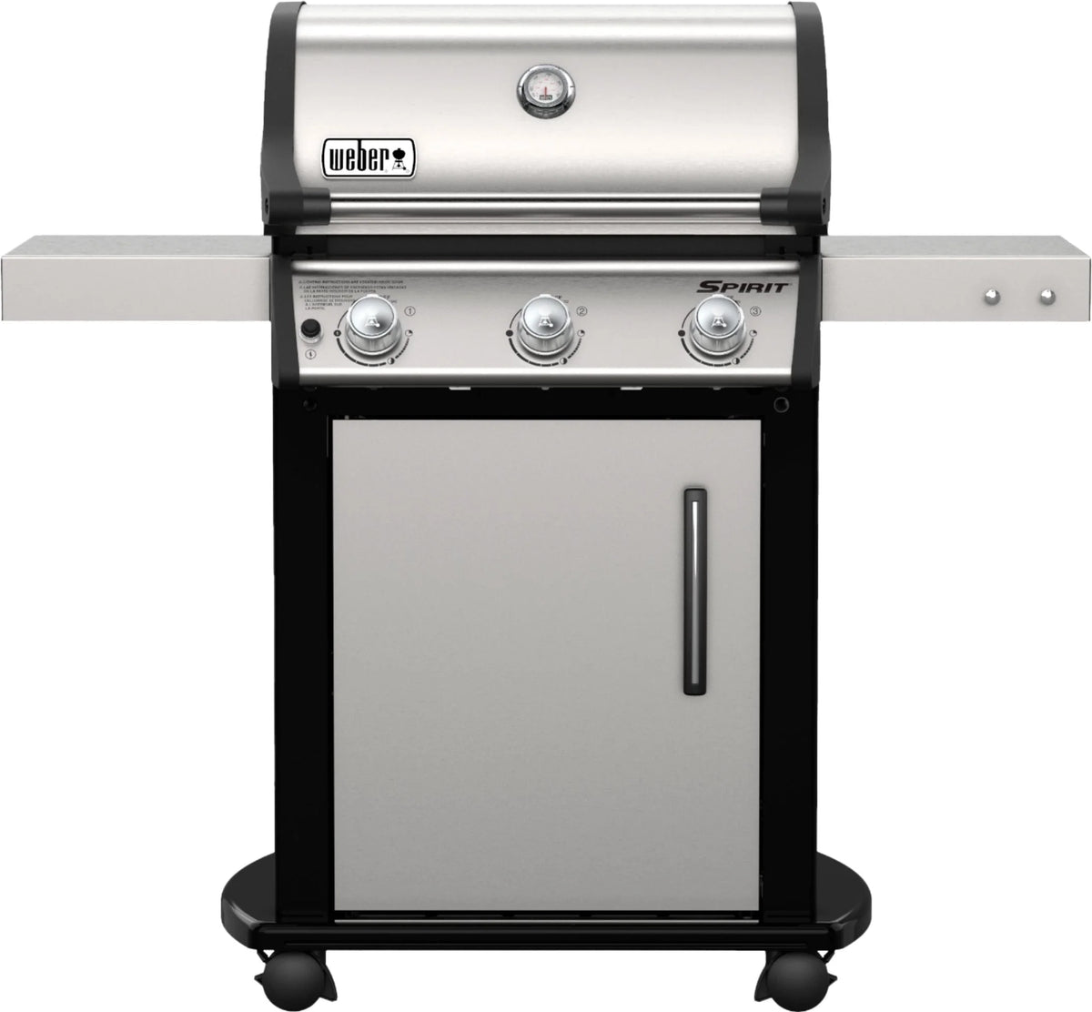 Weber - Spirit S-315 3-Burner Propane Gas Grill - Stainless Steel