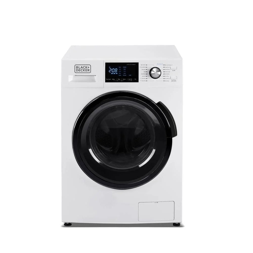 BLACK+DECKER 2.7 cu. ft. All-in-One Washer and Dryer Combo in White BCW27MW💝 Last Day For Clearance