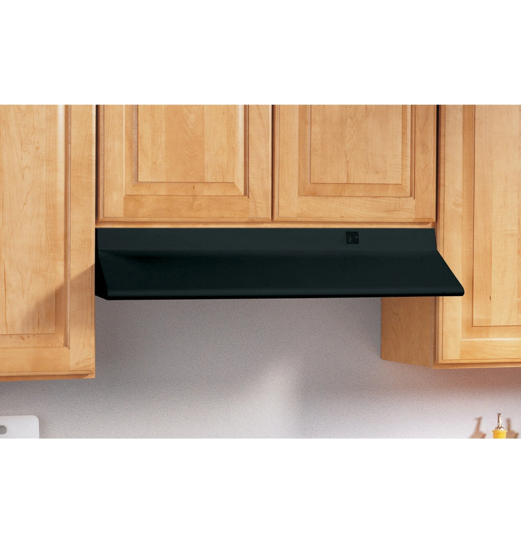 GE - 30 Externally Vented Range Hood - Black
