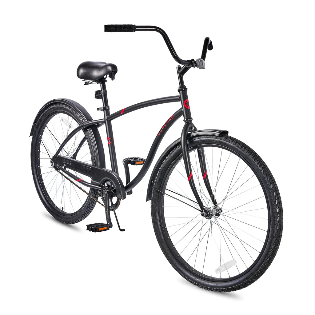 Pacifica Cruiser Bicycle, Adult, Unisex, Matte Black