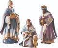 Avalon Gallery Nativity Sets for Christmas - Indoor Bethlehem Nights Nativity Scene, 12-Piece, Full Set with Stable