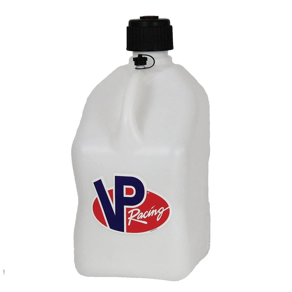 VP Racing Fuels Motorsport 5.5 Gallon Utility Fuel Jugs, White (2 Pack)