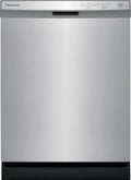 Frigidaire - 24 Front Control Tall Tub Built-In Dishwasher - Stainless steel
