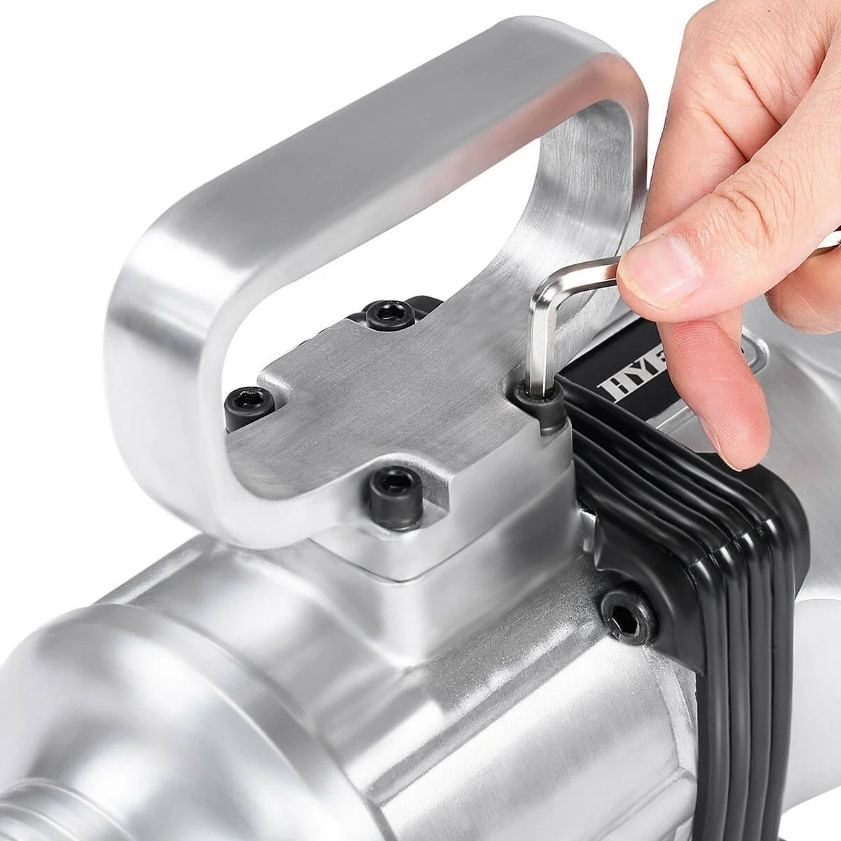 Goplus Heavy Duty 1 Air Impact Wrench Gun Long Shank Commercial Truck Mechanics w/Case