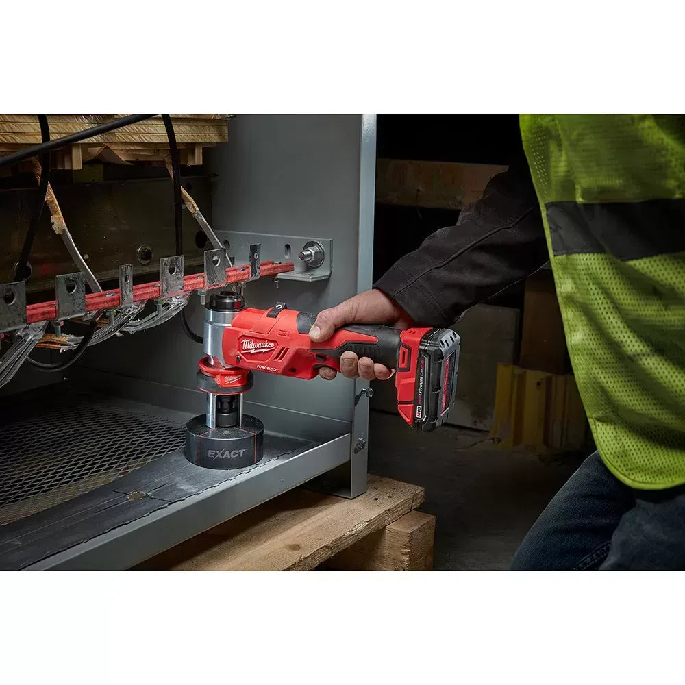 Milwaukee 2676-23 M18 18V 10 Ton Knockout Tool Kit 1/2 To 4