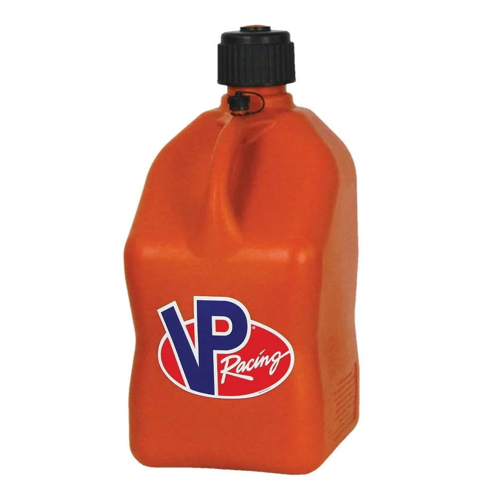 VP Racing Fuels 5.5 Gal Utility Jugs (2 Pack) with 14 Inch Hose, Orange