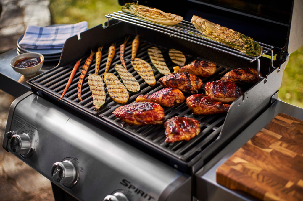 Weber - Spirit S-315 3-Burner Propane Gas Grill - Stainless Steel