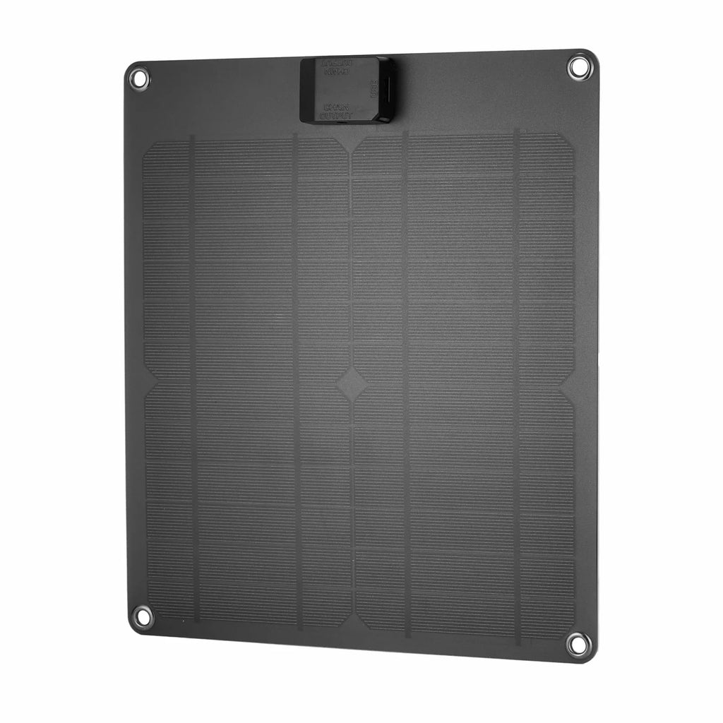 Nebublu 15W*4 5V/12V Solar Panel Car Battery with USB Chain Output Ports Portable Waterproof Trickle Battery & Maintainer for Car Boat Automotive RV Phones, Laptop Camera, 5V Devic