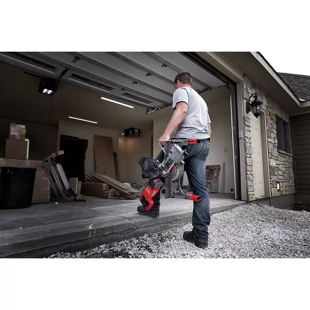 Milwaukee 2733-20 M18 FUEL 18V 7-1/4 Dual Bevel Sliding Miter Saw - Bare Tool