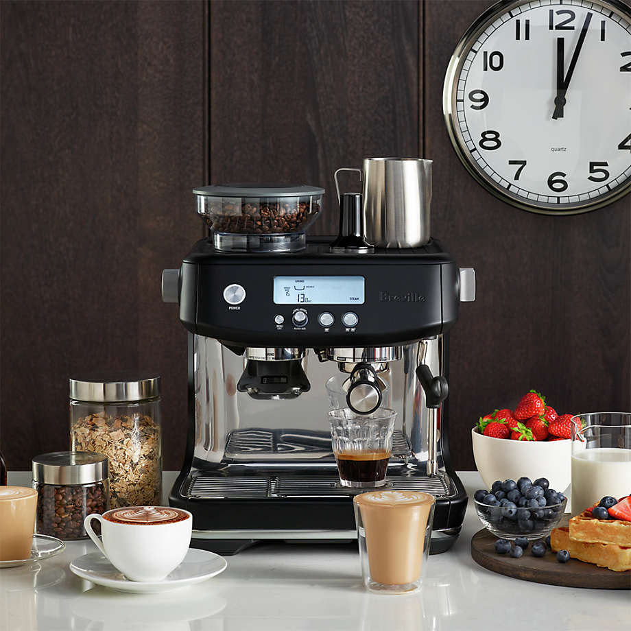 The Breville Barista Pro Espresso Machine- Black Truffle