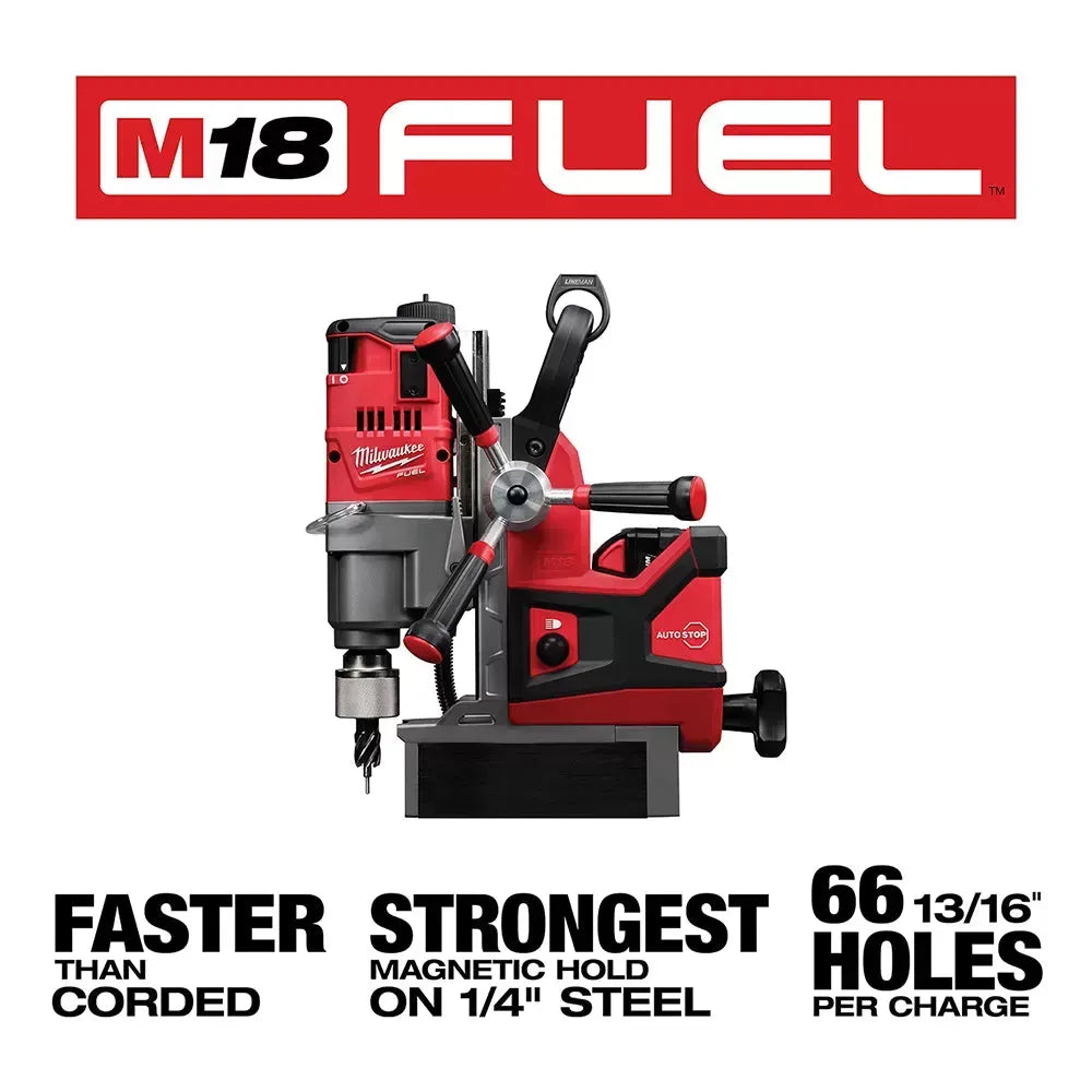Milwaukee 2788-22HD M18 FUEL 18V 1-1/2 Lineman Magnetic Drill High Demand Kit