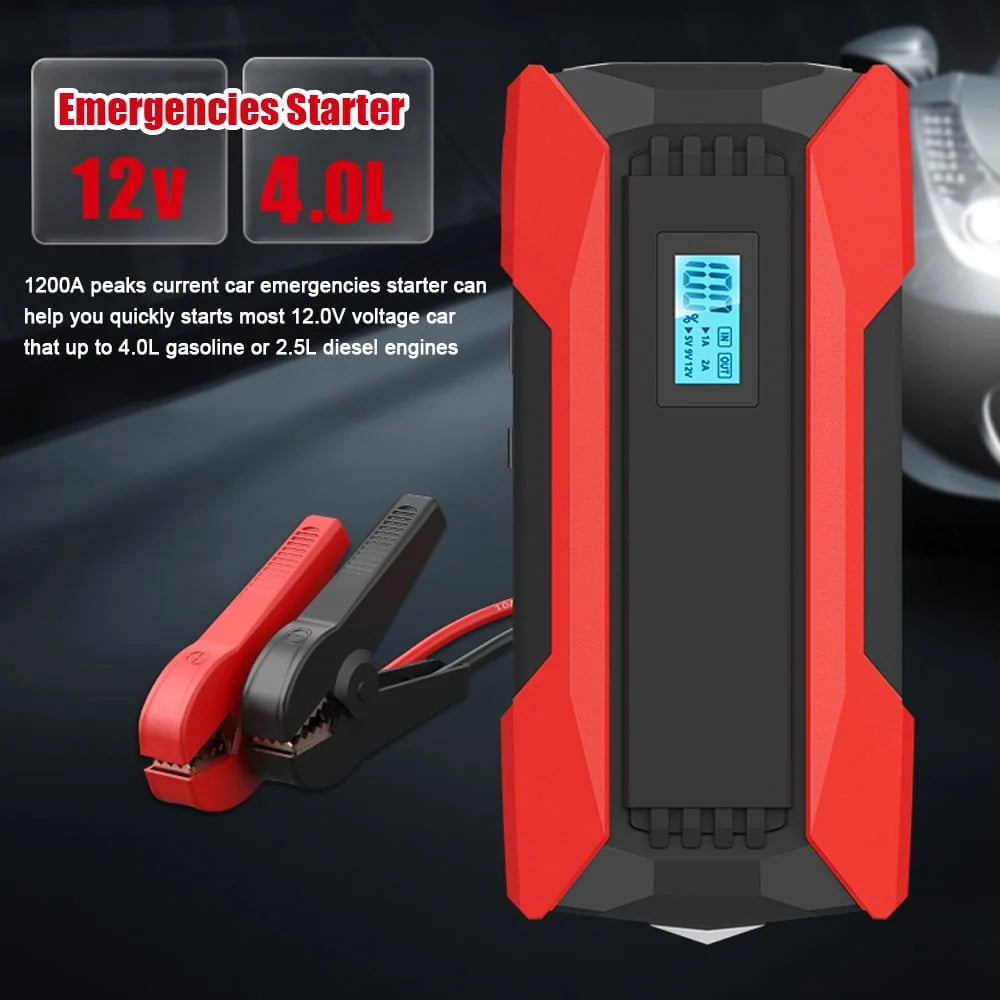 SABO 1200A Car Jump Starter Boost Your Automobile Battery and Your Devices