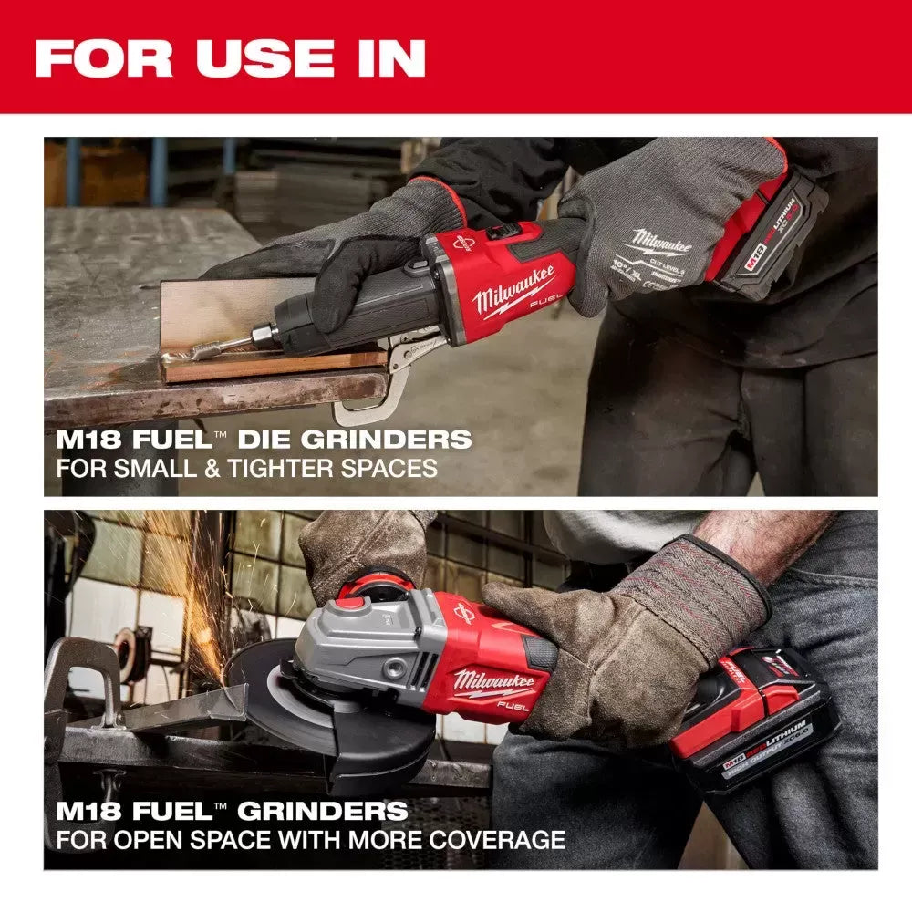 Milwaukee Pre-Sale 2939-20 M18 FUEL 18V Braking Die Grinder w/ Slide Switch - Bare Tool