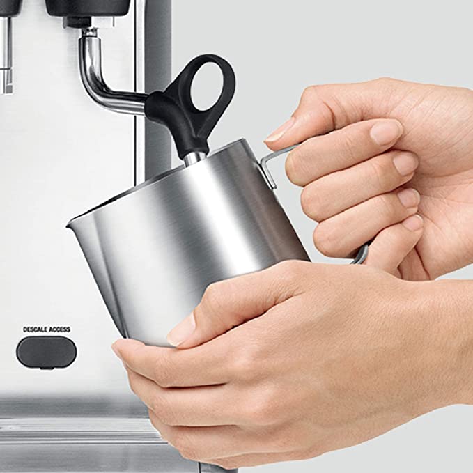 Breville BES870BSXL Barista Express Espresso Machine, Black Sesame