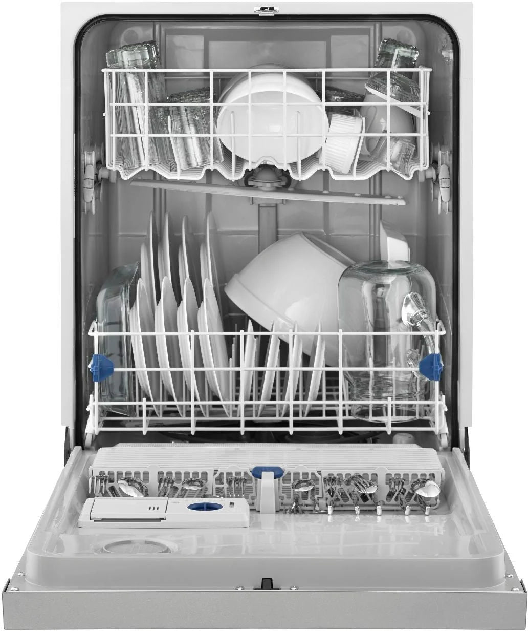 Whirlpool - 24 Tall Tub Built-In Dishwasher - White