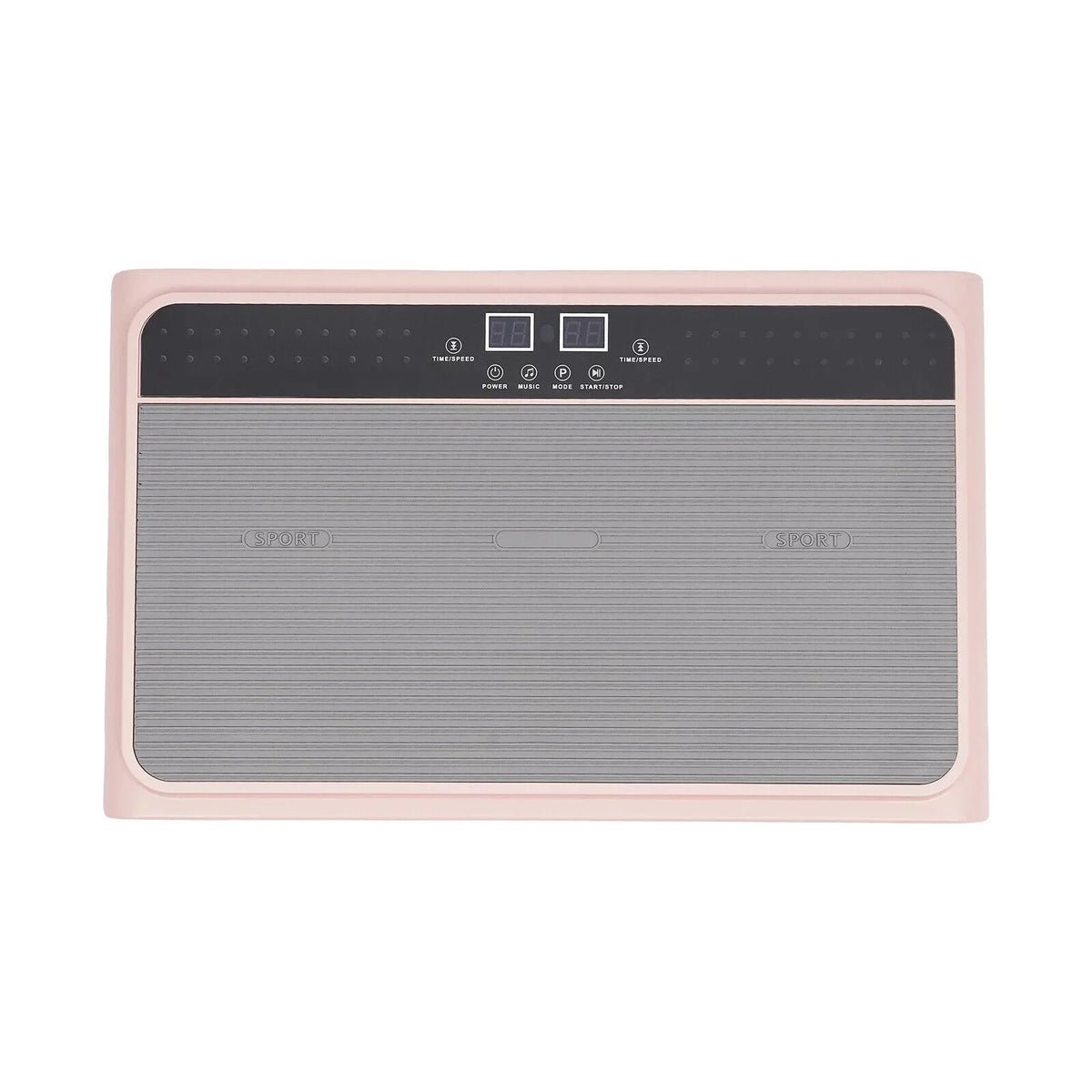 Vibration Plate Exercise Machine, Whole Body Workout Vibration Fitness Platform, Home Weight Loss Recovery Vibration Plate Exercise Machine, Pink