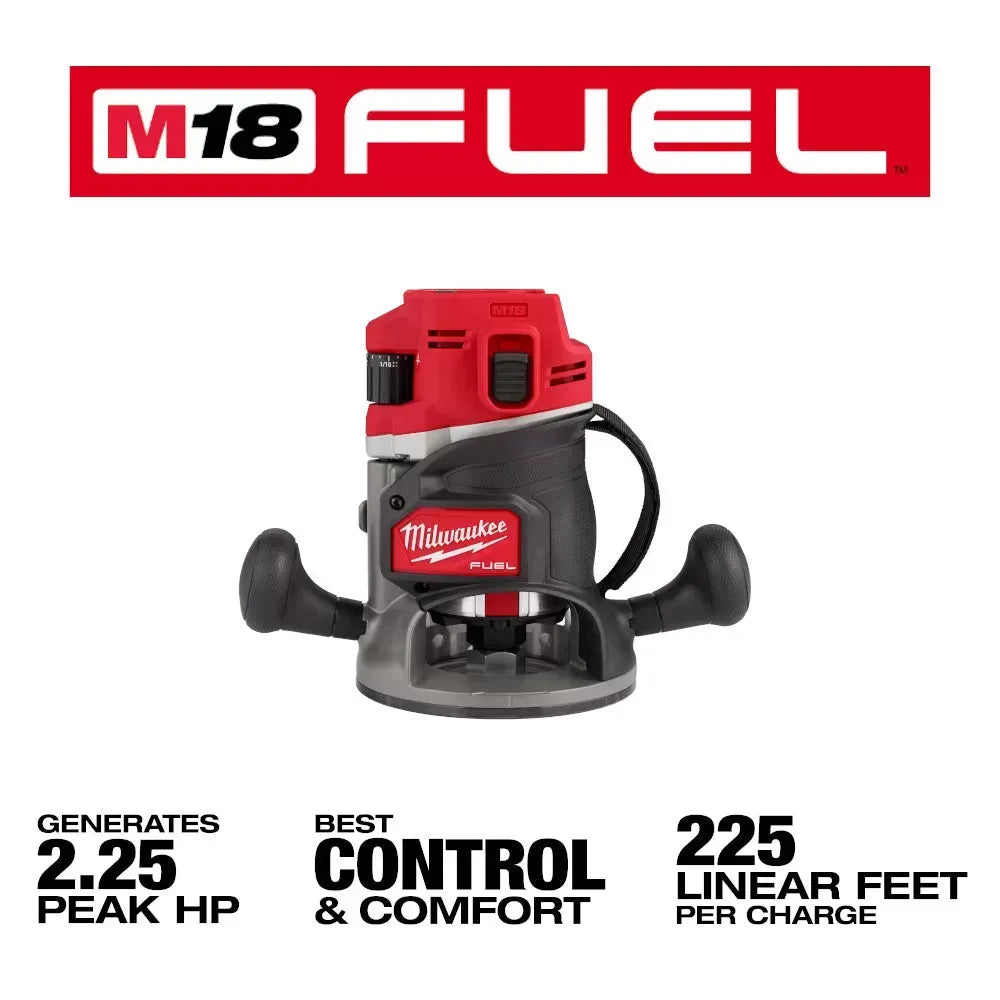 Milwaukee 2838-20 M18 FUEL 18V 1/2 Cordless Lithium-Ion Router - Bare Tool