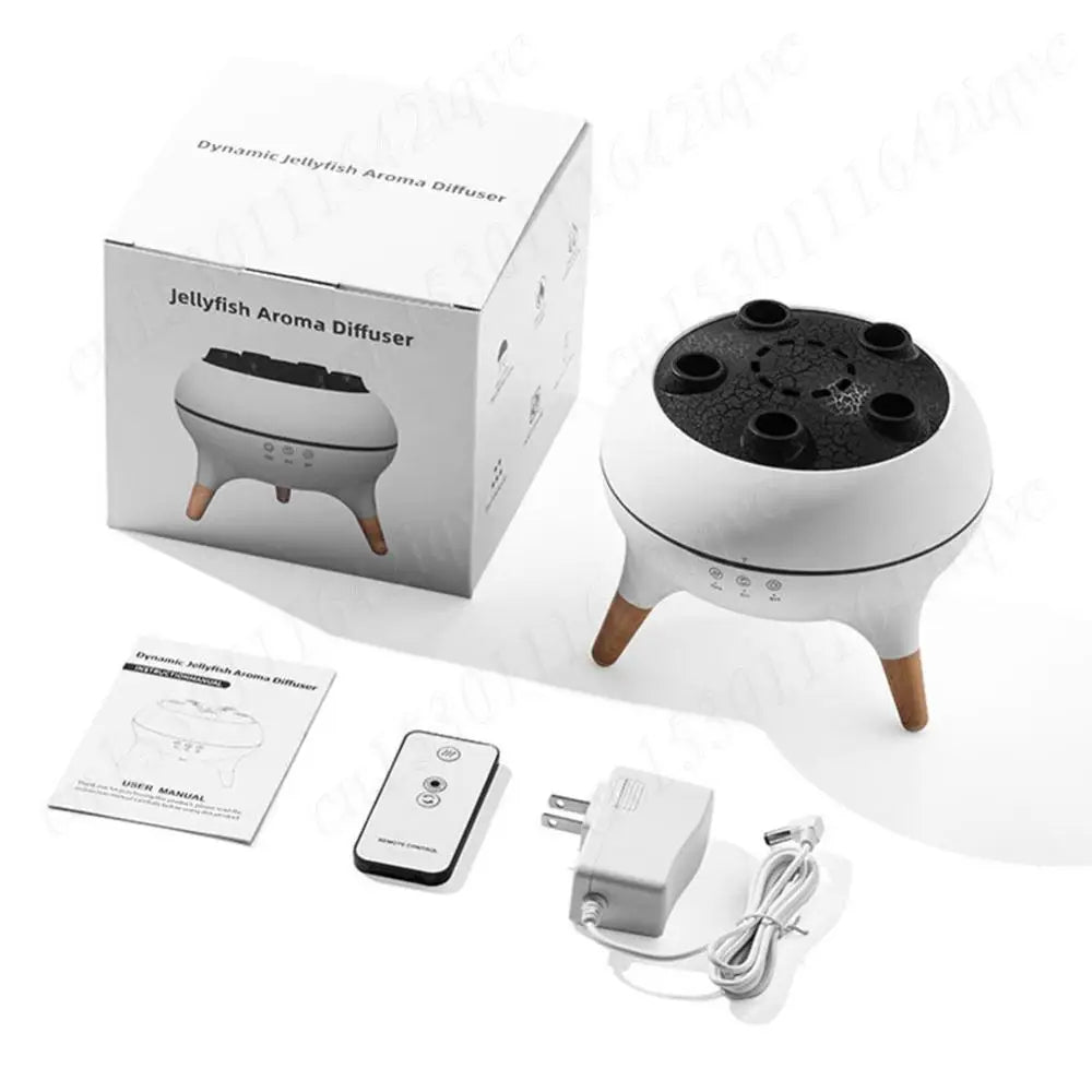 Jellyfish Mist Diffuser with Remote Control and Gradient LED Lighting,  250ml