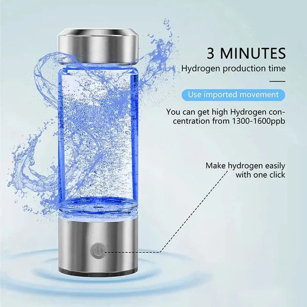 Portable Hydrogen Water Bottle for On‑the‑Go Hydration