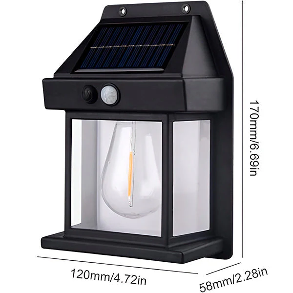Motion Sensor Solar LED Light for Outdoor Walkways and Driveways