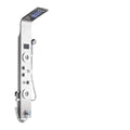 LED Shower Panel with 6 Spray Modes and Temperature Display, Handheld  Wand