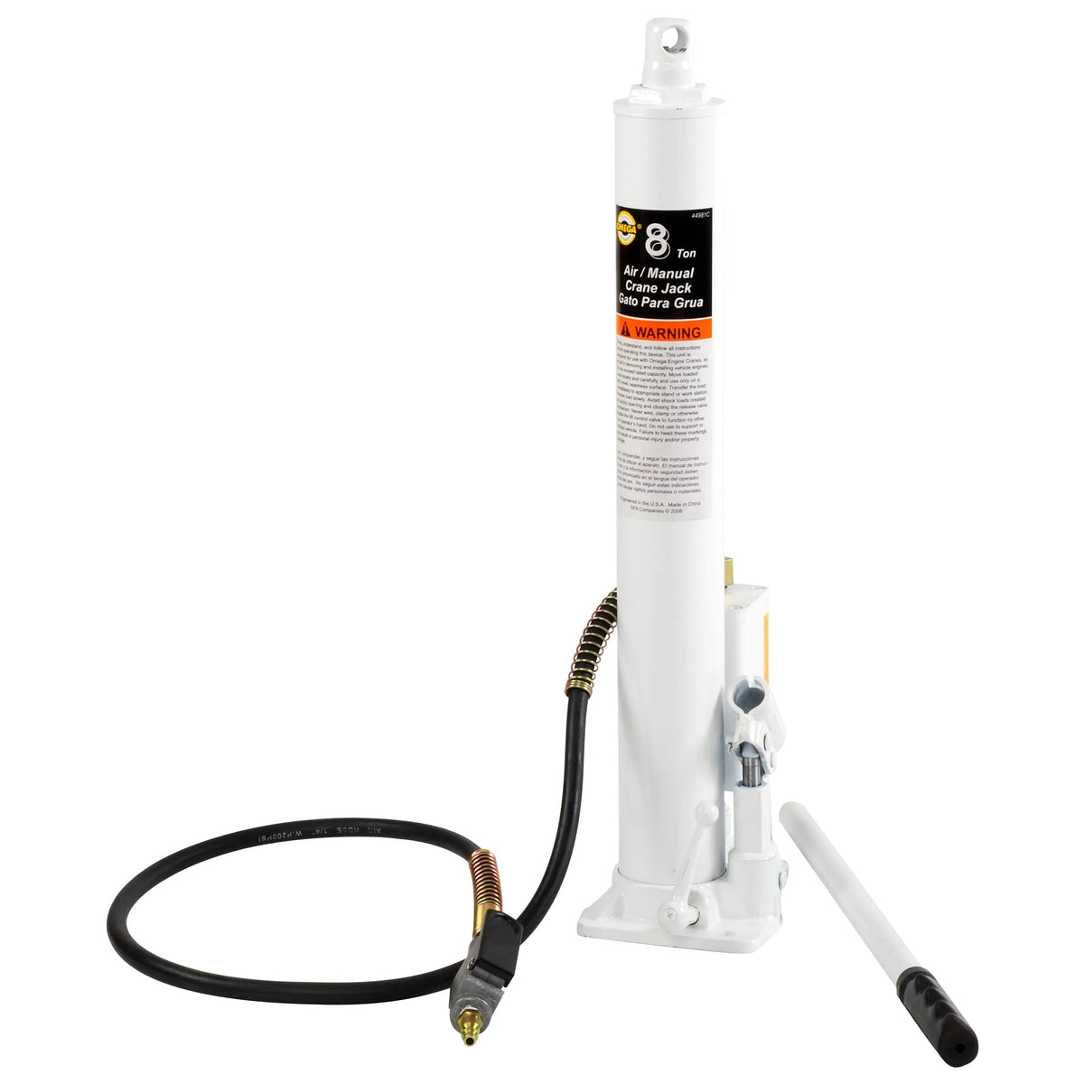 Omega Lift 44980 - 8 Ton Hydraulic Long Jack