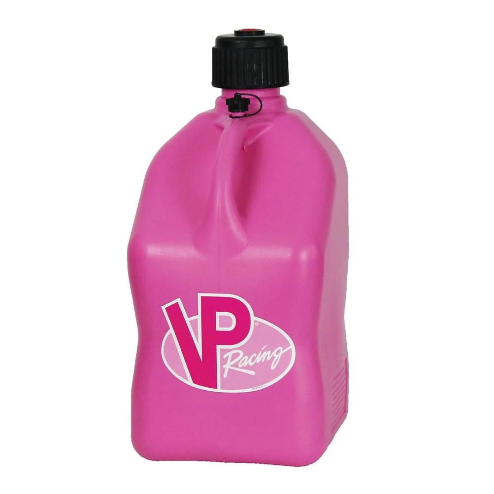 VP Racing Fuels Motorsport 5.5 Gallon Square Utility Jugs, Pink (2 Pack)