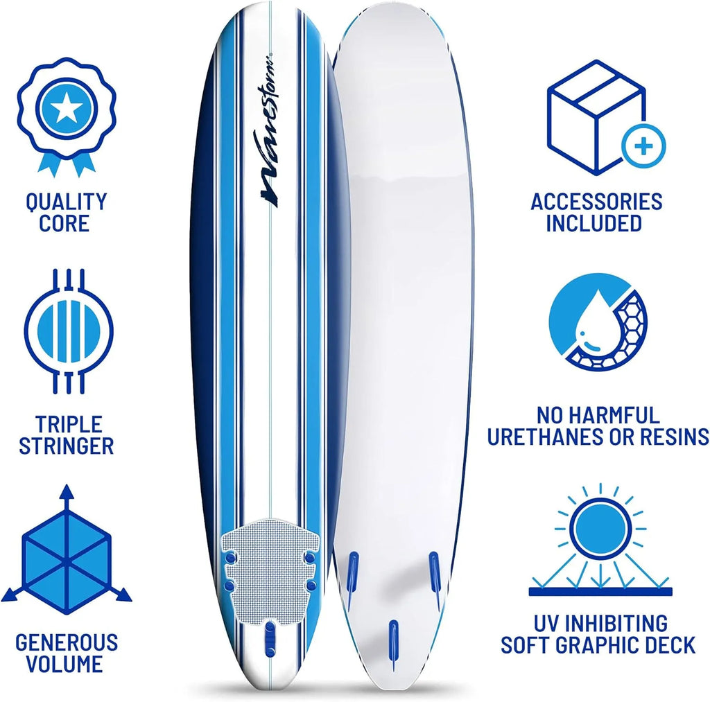 Wavestorm 8ft Classic Longboard