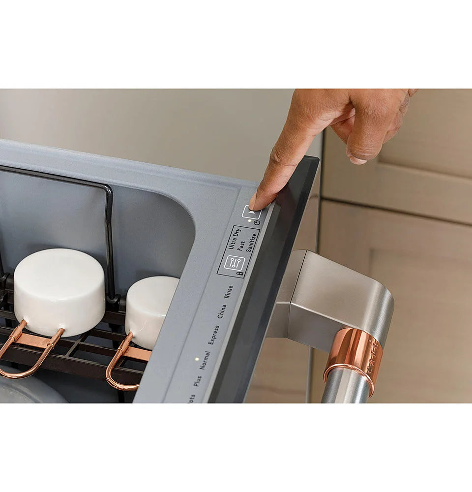 Café 24 Top Control Built-In Double Drawer Dishwasher - Stainless steel
