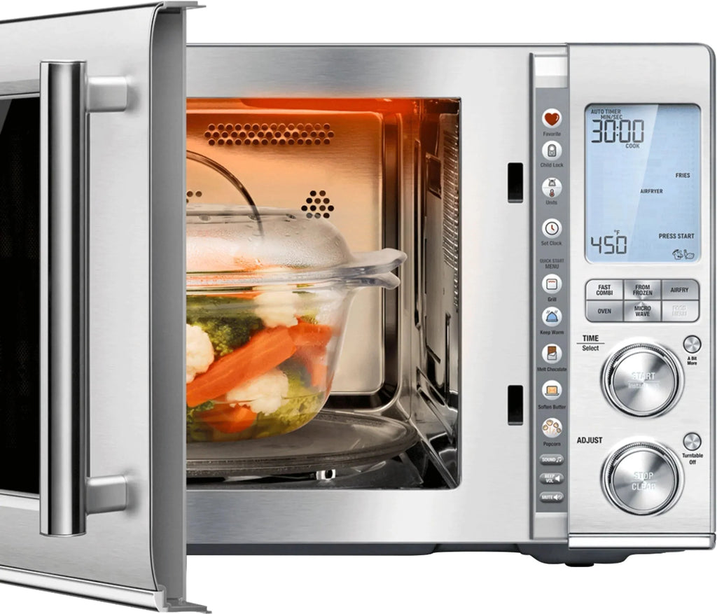Breville - BMO650BSS1BUC1 - the Compact Wave™ Soft Close 0.9 Cu. Ft. Microwave